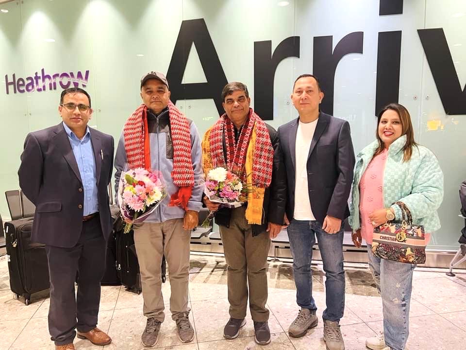 बेलायत आइपुग्यो बार एसोसिएसनको टोली