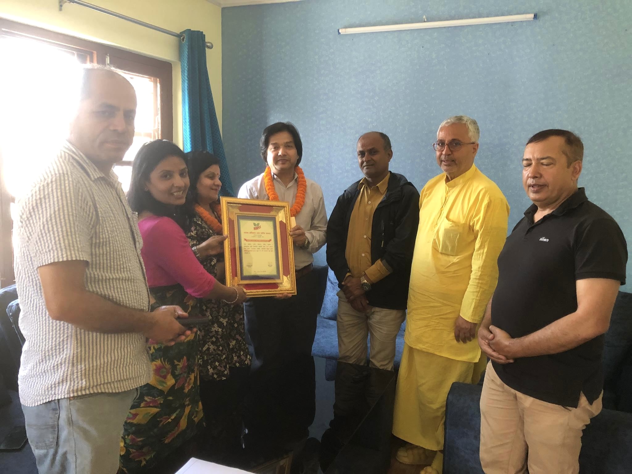 लन्डनवासी लेखक गोपी सापकोटा सम्मानित