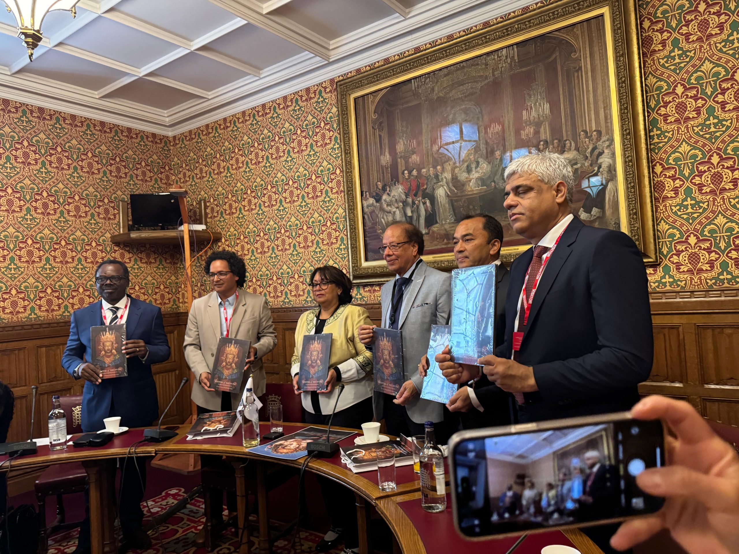 Book Launch of Whispers of the Divine Celebrated at House of Lords, London