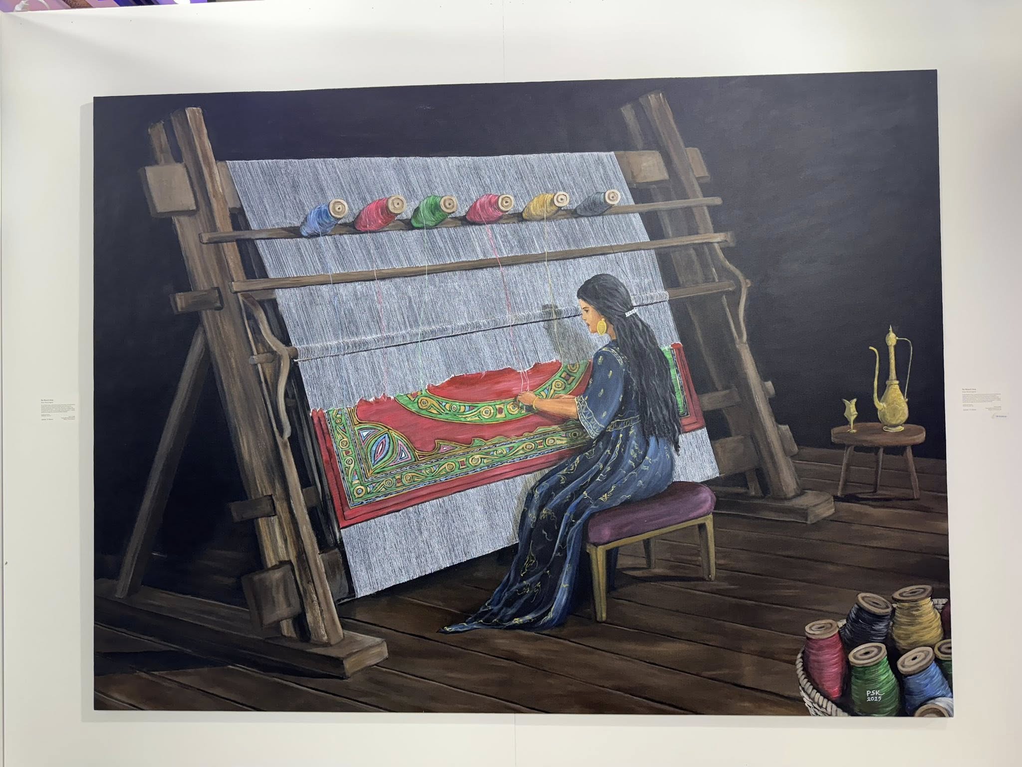 London-based Artist P. Singh Exhibits at Qatar International Art Exhibition 2025